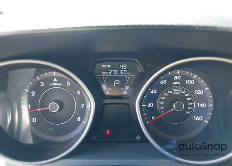 2013 Hyundai Elantra Gls from USA, damaged, VIN 5NPDH4AE0DH270382